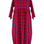 The Everything Dress in Red Check - House of Flint