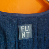 The Waistcoat - Denim and Navy gingham - XS