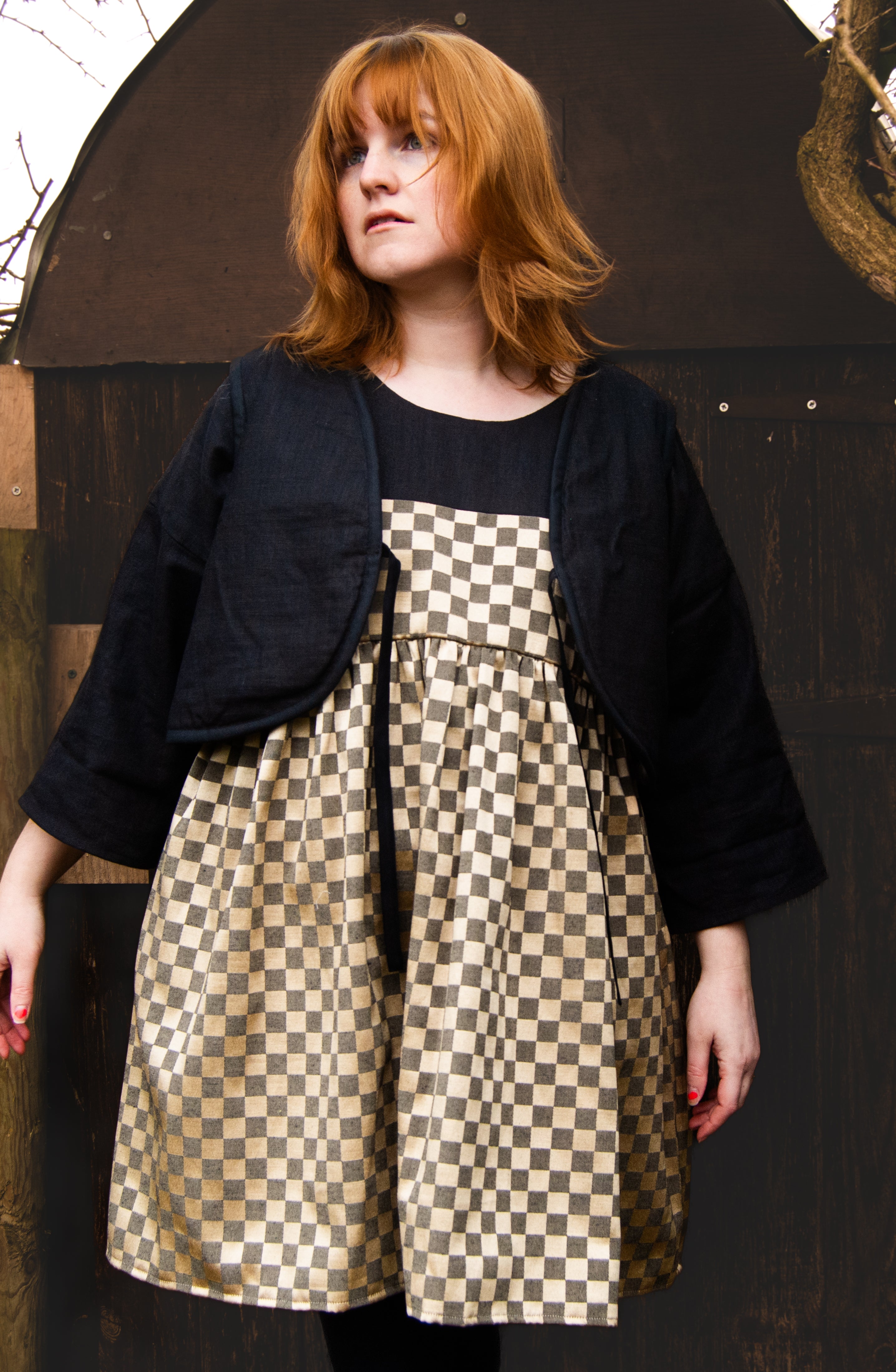 The Loop Dress - Chequerboard - House of Flint