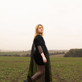 The Everything Dress in Black Silk Organza