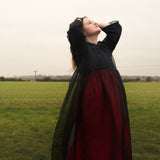 The Everything Dress in Black Silk Organza