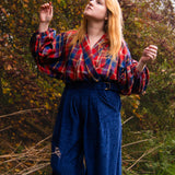 The Solstice Shirt in Terracotta Check