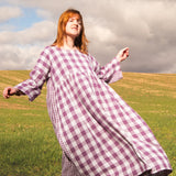 The Everything Dress in Sea Green double gingham