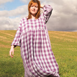 The Everything Dress in Sea Green double gingham