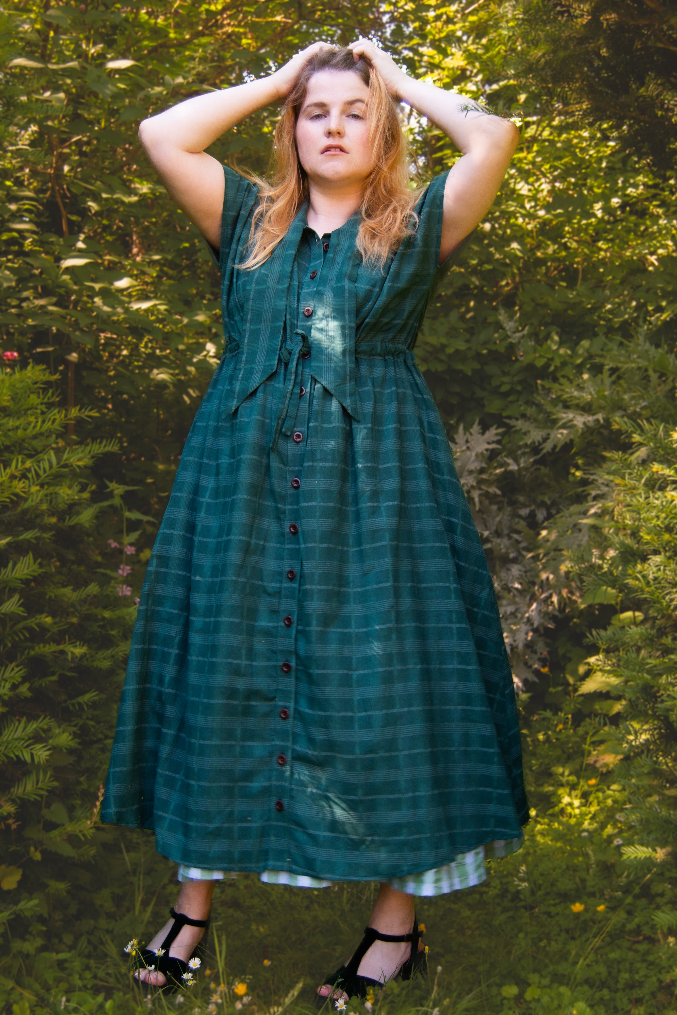 elm shirt dress The Shirt Dress in Elm Cotton House of Flint