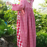 The Everything Dress in Red double gingham