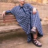 The Shirt Dress in Red linen