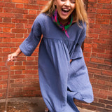 The Everything Dress in Soft Blue-Grey