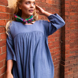 The Everything Dress in Soft Blue-Grey