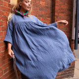 The Everything Dress in Soft Blue-Grey