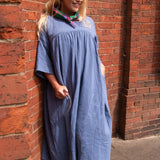 The Everything Dress in Soft Blue-Grey