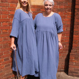 The Everything Dress in Soft Blue-Grey
