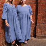 The Everything Dress in Soft Blue-Grey