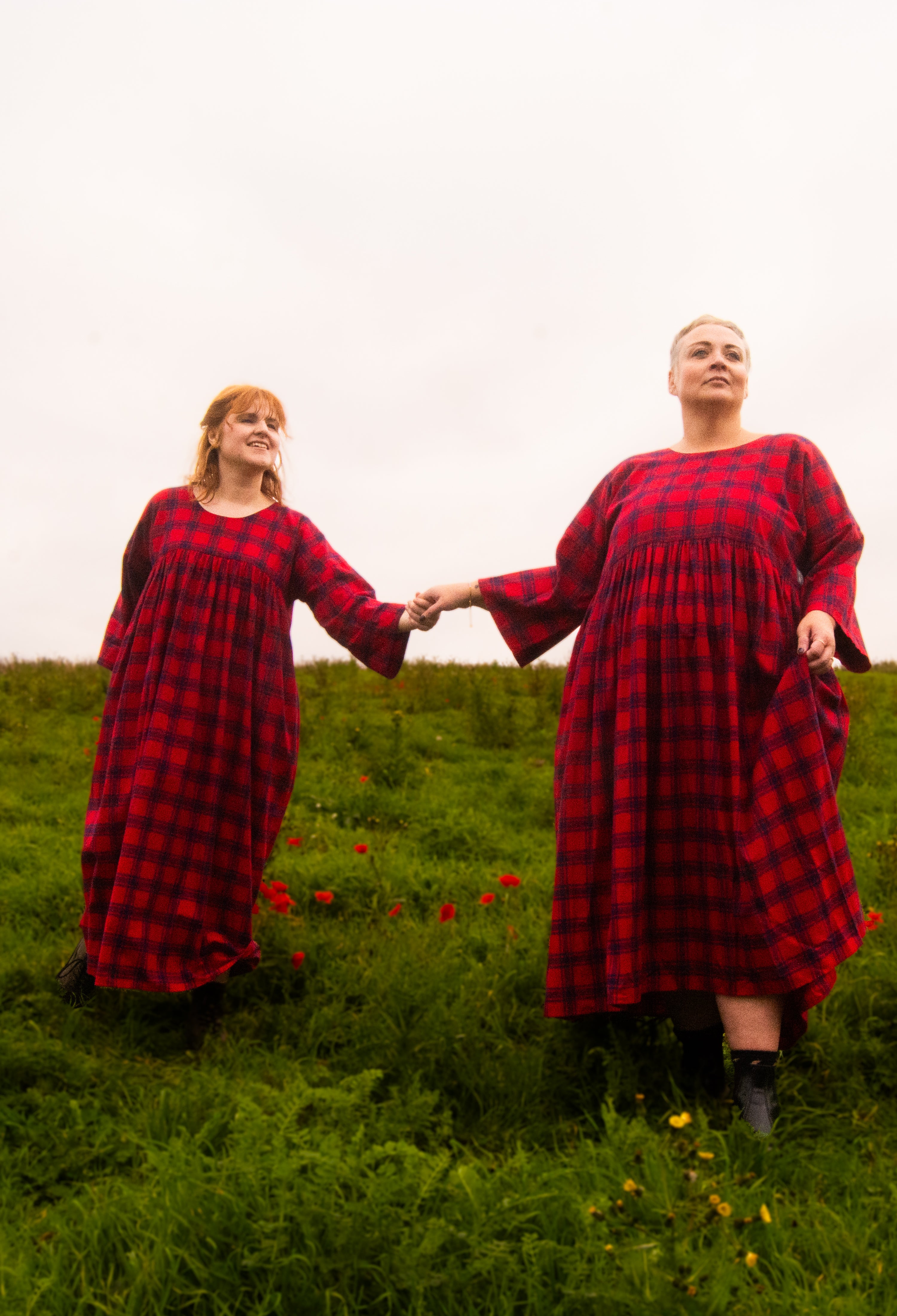 The Everything Dress in Red Check - House of Flint