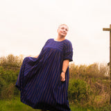 The Everything Dress in Sea Green double gingham