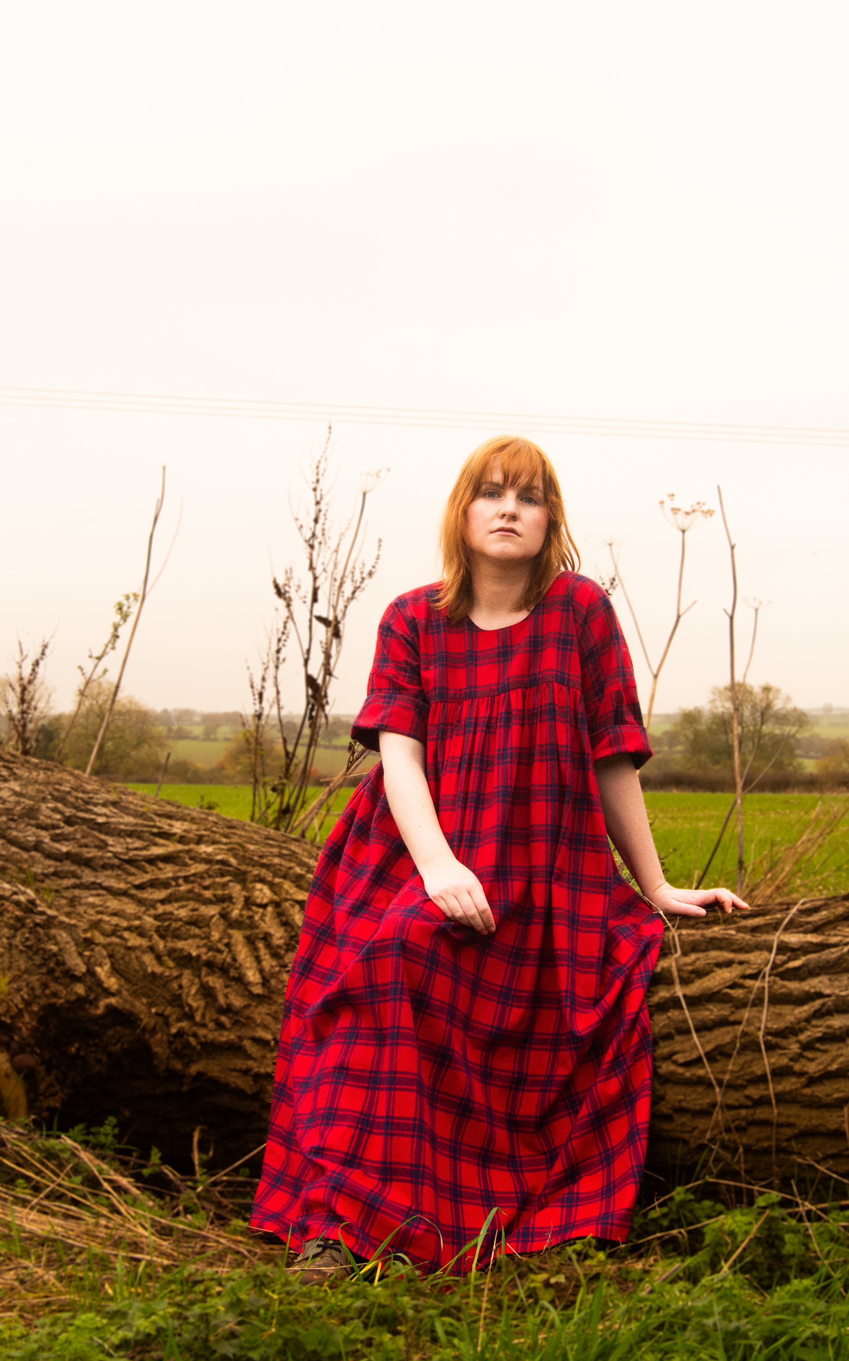 The Everything Dress in Red Check - House of Flint