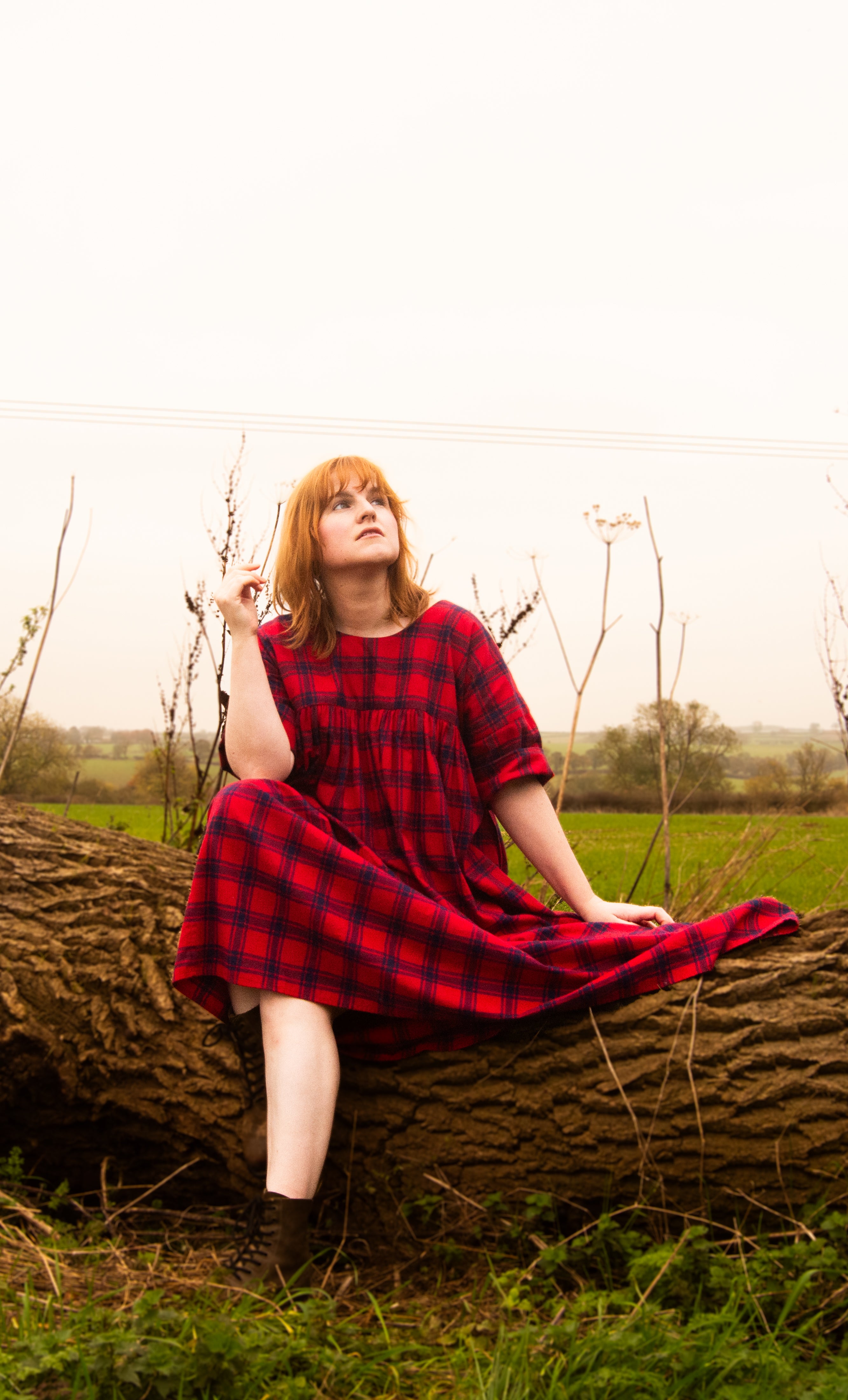 The Everything Dress in Red Check - House of Flint