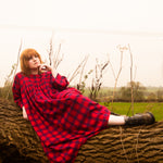 The Everything Dress in Red Check - House of Flint