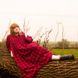 The Everything Dress in Red Check - House of Flint