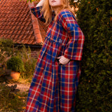 The Everything Dress in Terracotta Check