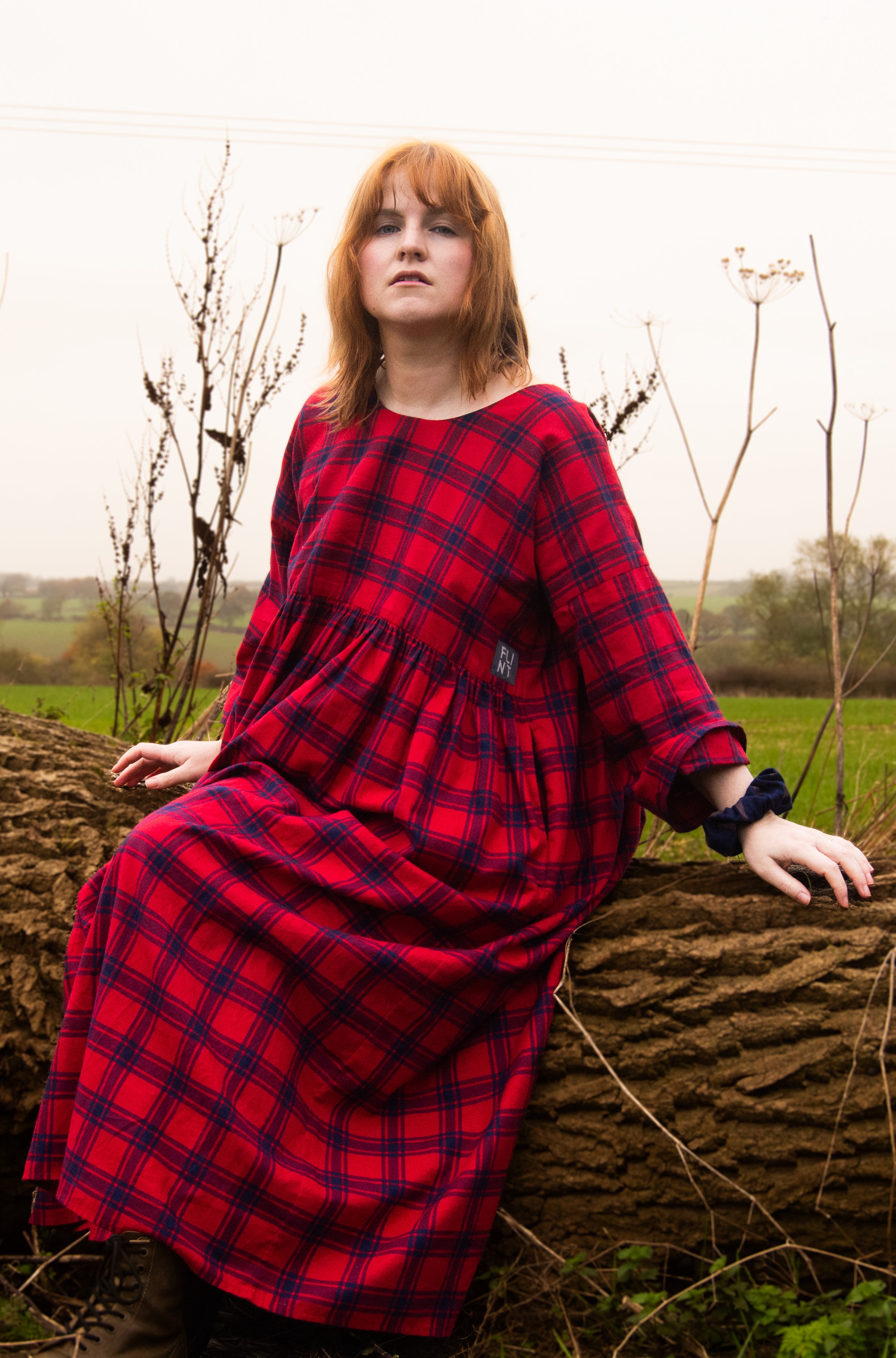 The Everything Dress in Red Check - House of Flint