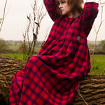 The Everything Dress in Red Check - House of Flint