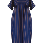 The Everything Dress in Navy Stripe - House of Flint