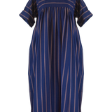 The Everything Dress in Navy Stripe - House of Flint