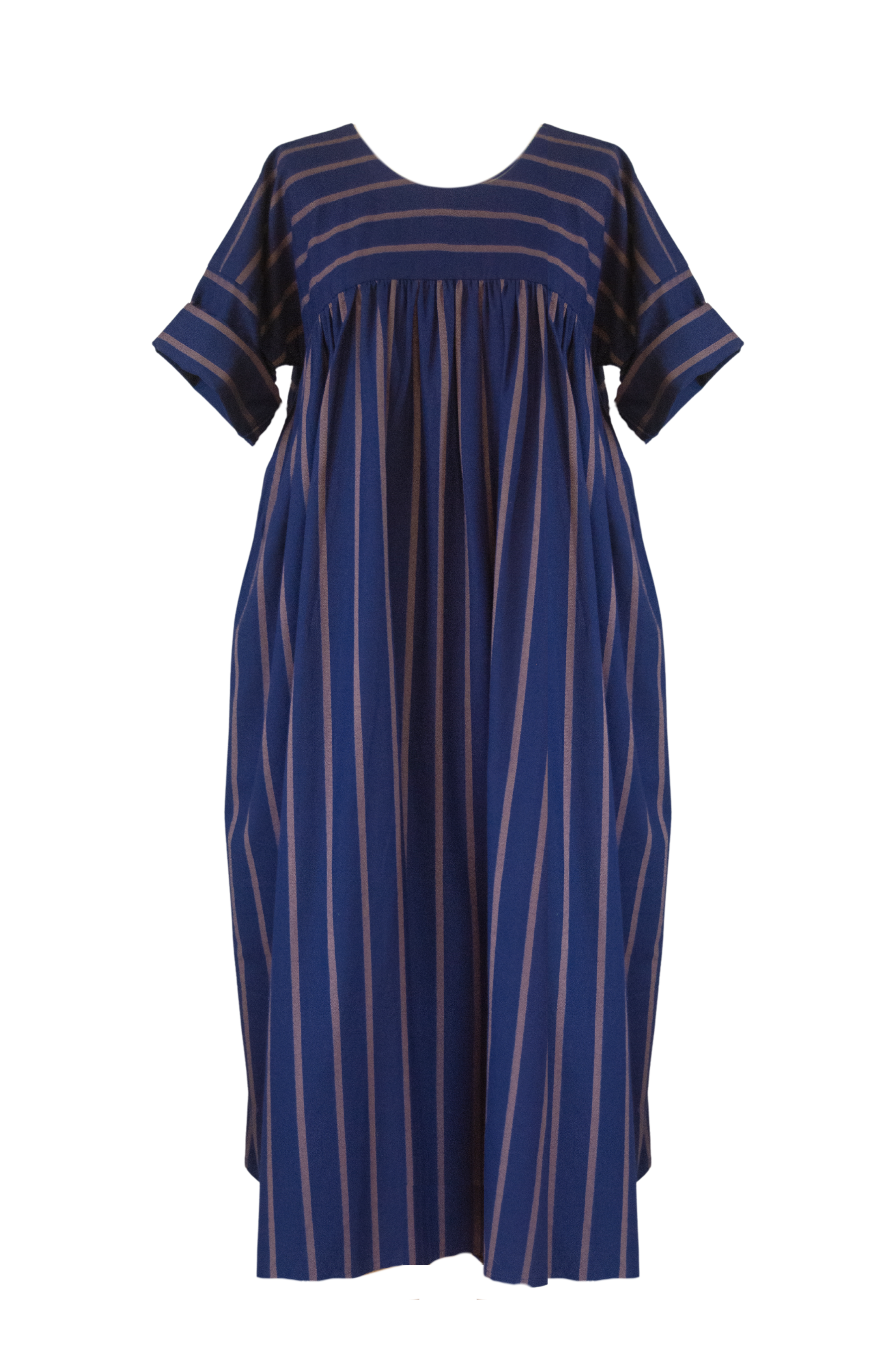 The Everything Dress in Navy Stripe - House of Flint