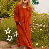 The Everything Dress in Burnt Orange