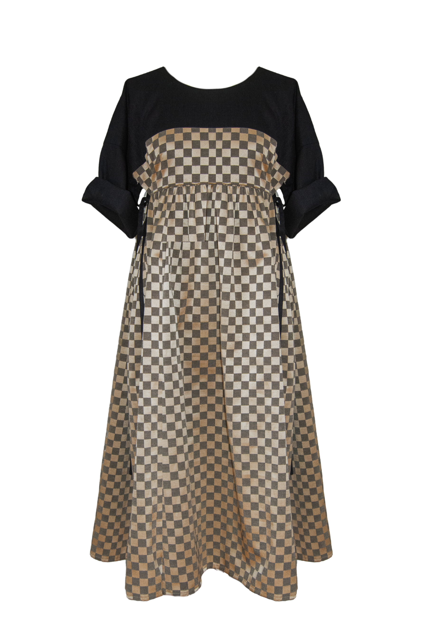 The Loop Dress - Chequerboard - House of Flint