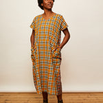 The Dual Dress - Orange/Green Plaids - 2XL - House of Flint