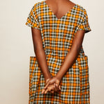 The Dual Dress - Orange/Green Plaids - 2XL - House of Flint