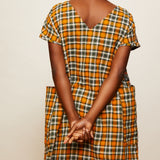 The Dual Dress - Orange/Green Plaids - 2XL - House of Flint