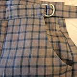 The Avery Trousers in Chocolate chia check