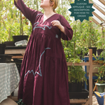 The Double Take Dress in Plum linen - House of Flint