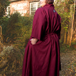 The Shirt Dress in berry linen - pre-order - House of Flint
