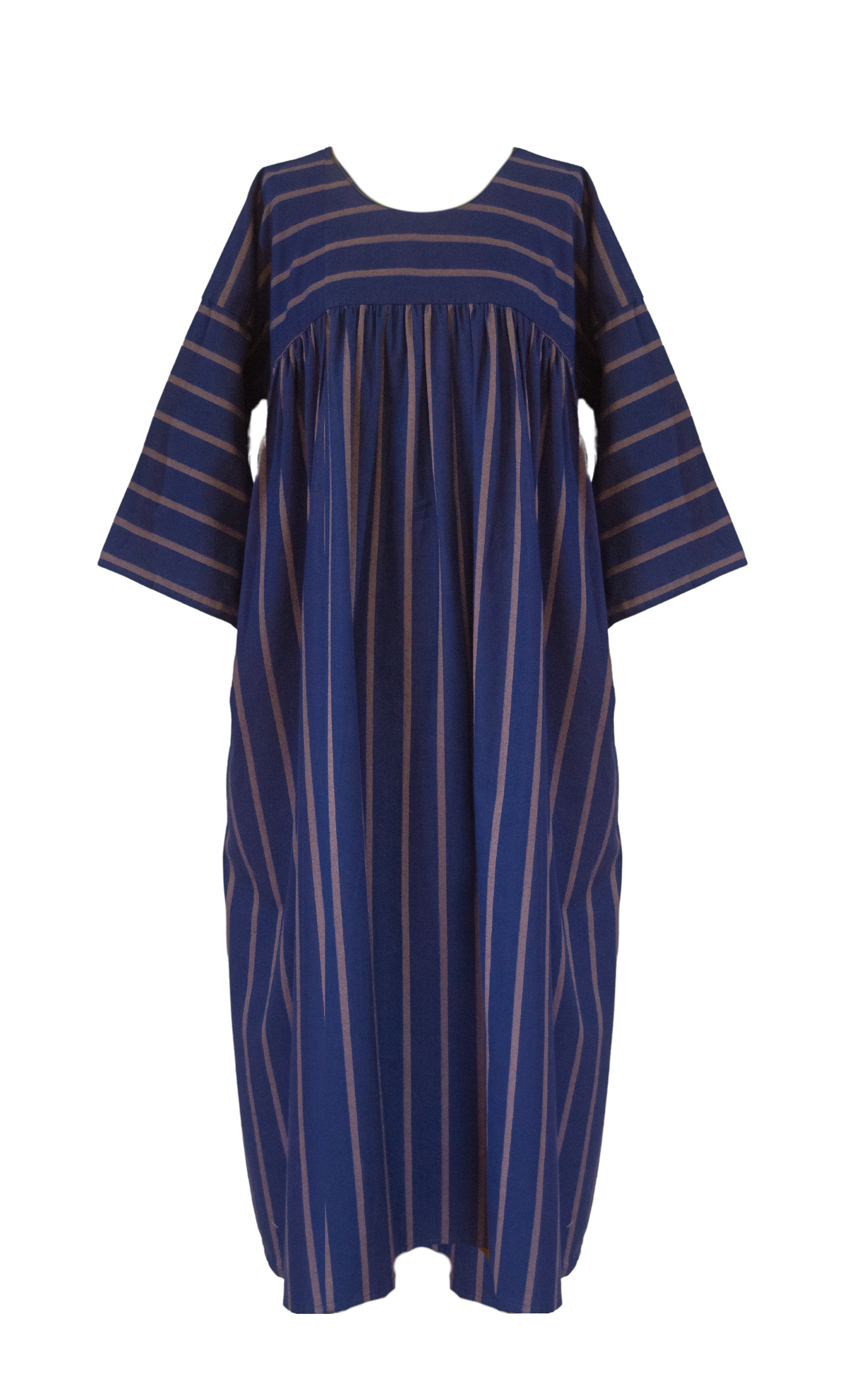 The Everything Dress in Navy Stripe - House of Flint