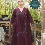The Double Take Dress in Plum linen - House of Flint