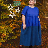 The Doddle Dress in Blue