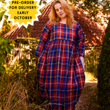 The Everything Dress in Terracotta Check