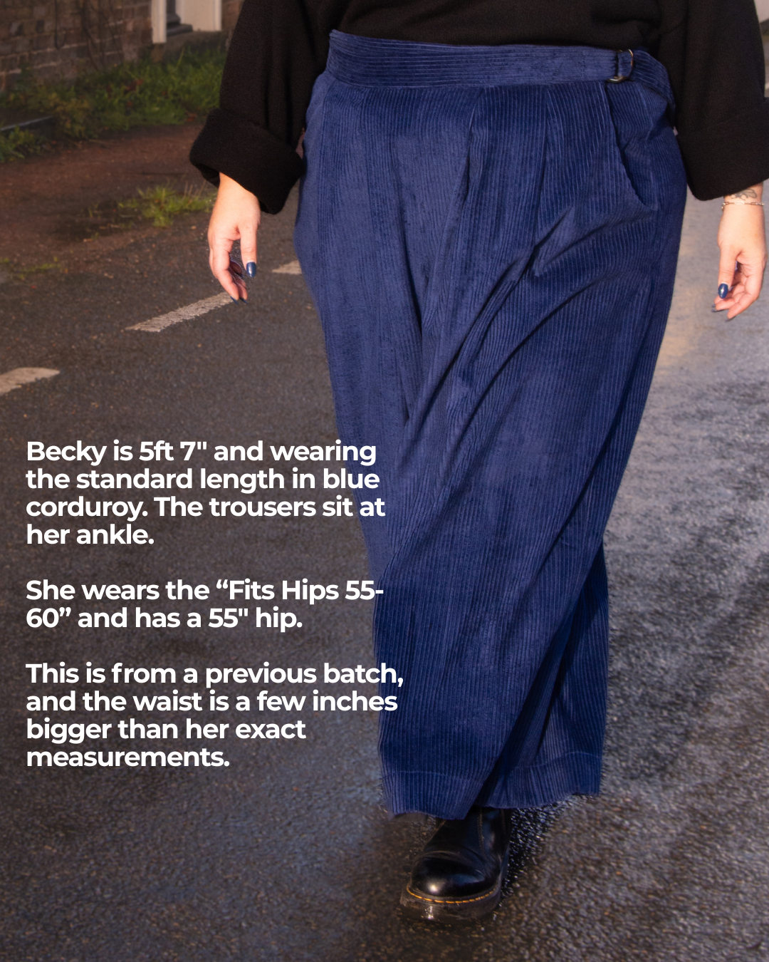 The Margo Trousers in Olive corduroy - House of Flint