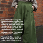 The Margo Trousers in Olive corduroy - House of Flint