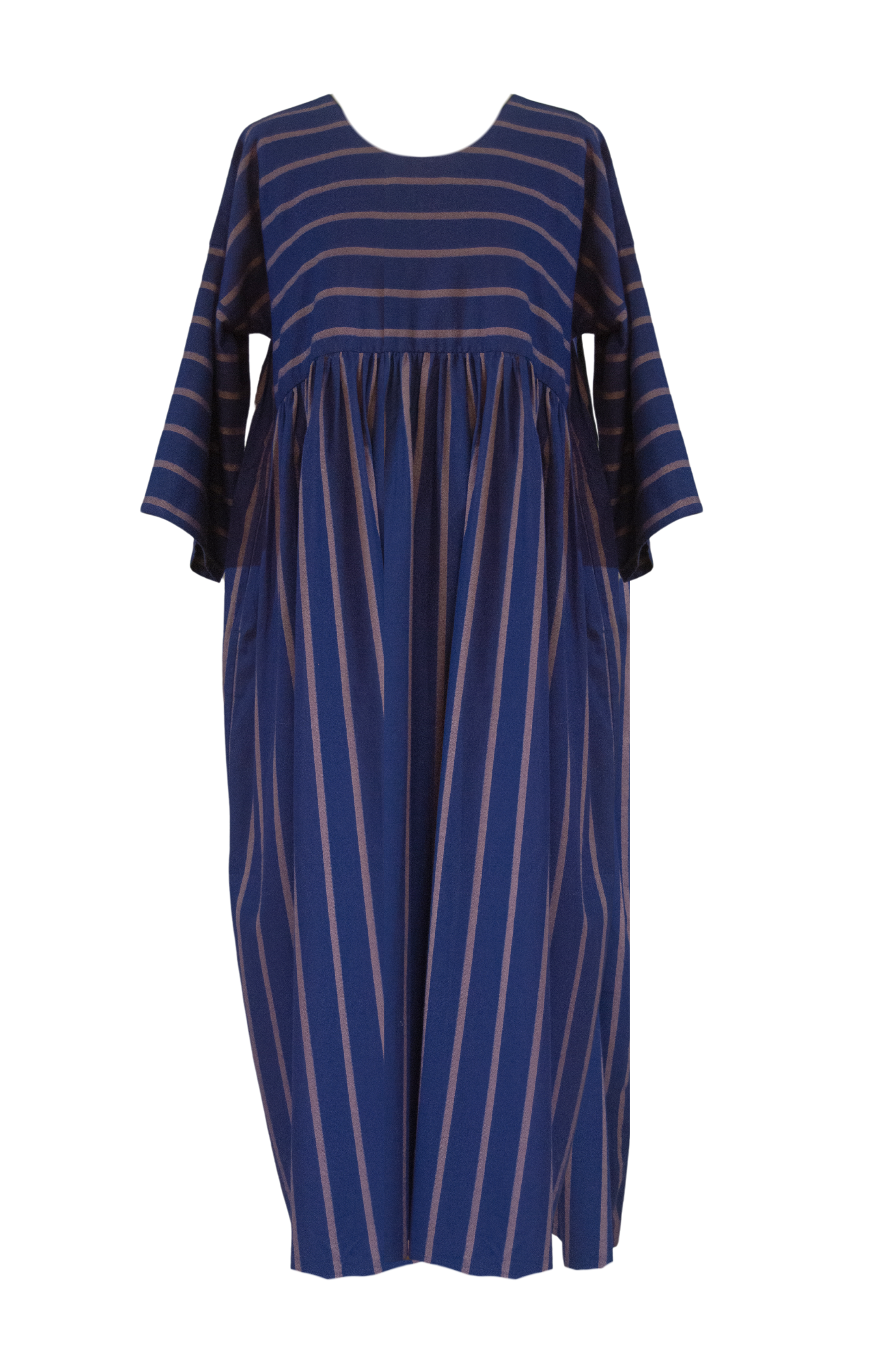 The Everything Dress in Navy Stripe - House of Flint