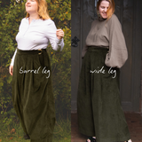 The Margo Trousers in Olive corduroy - House of Flint