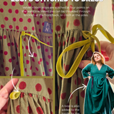 The Double Take Dress in Cider corduroy - House of Flint