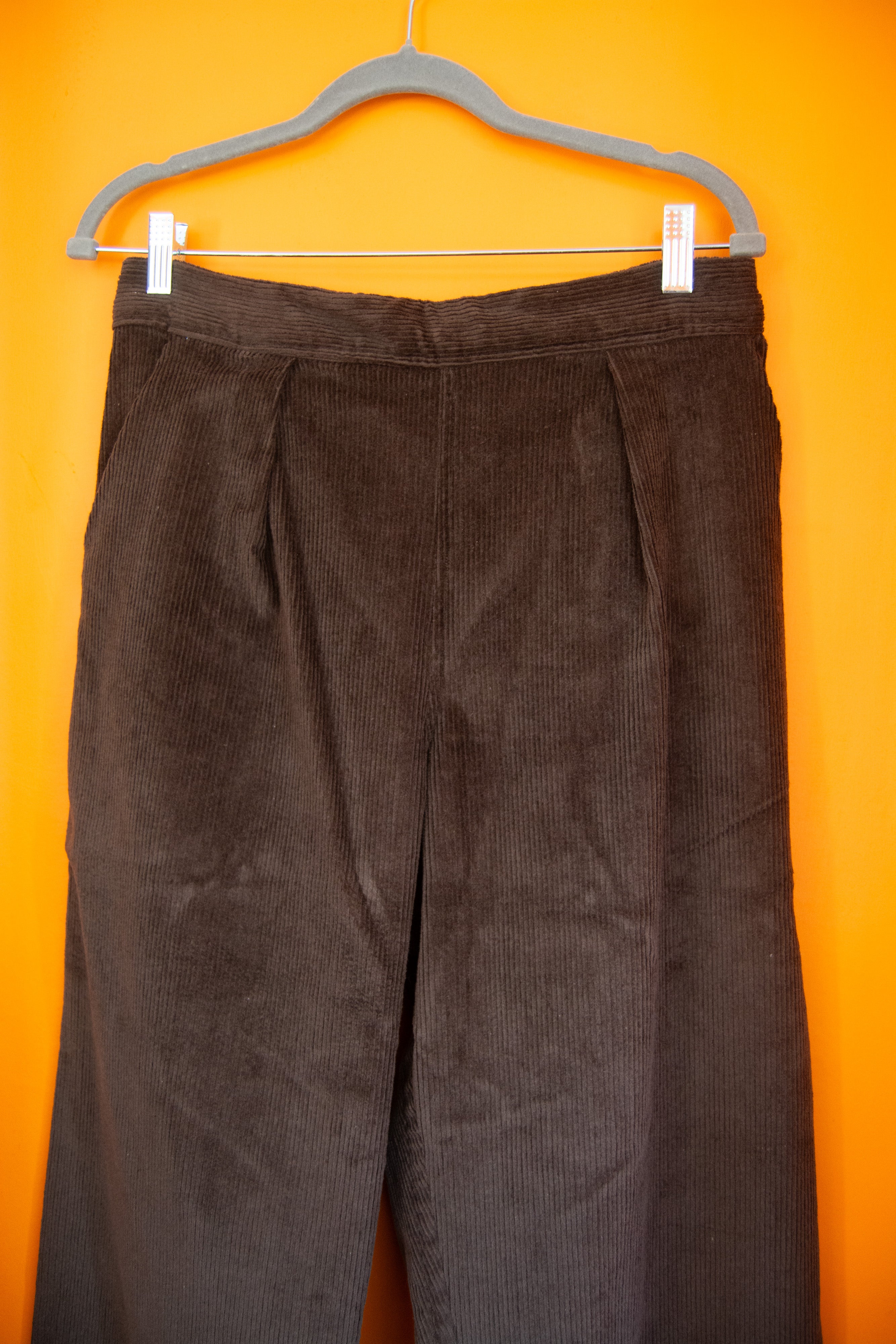 The Everyday Trousers - Brown corduroy - M - House of Flint