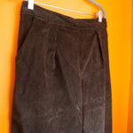 The Everyday Trousers - Brown corduroy - M - House of Flint