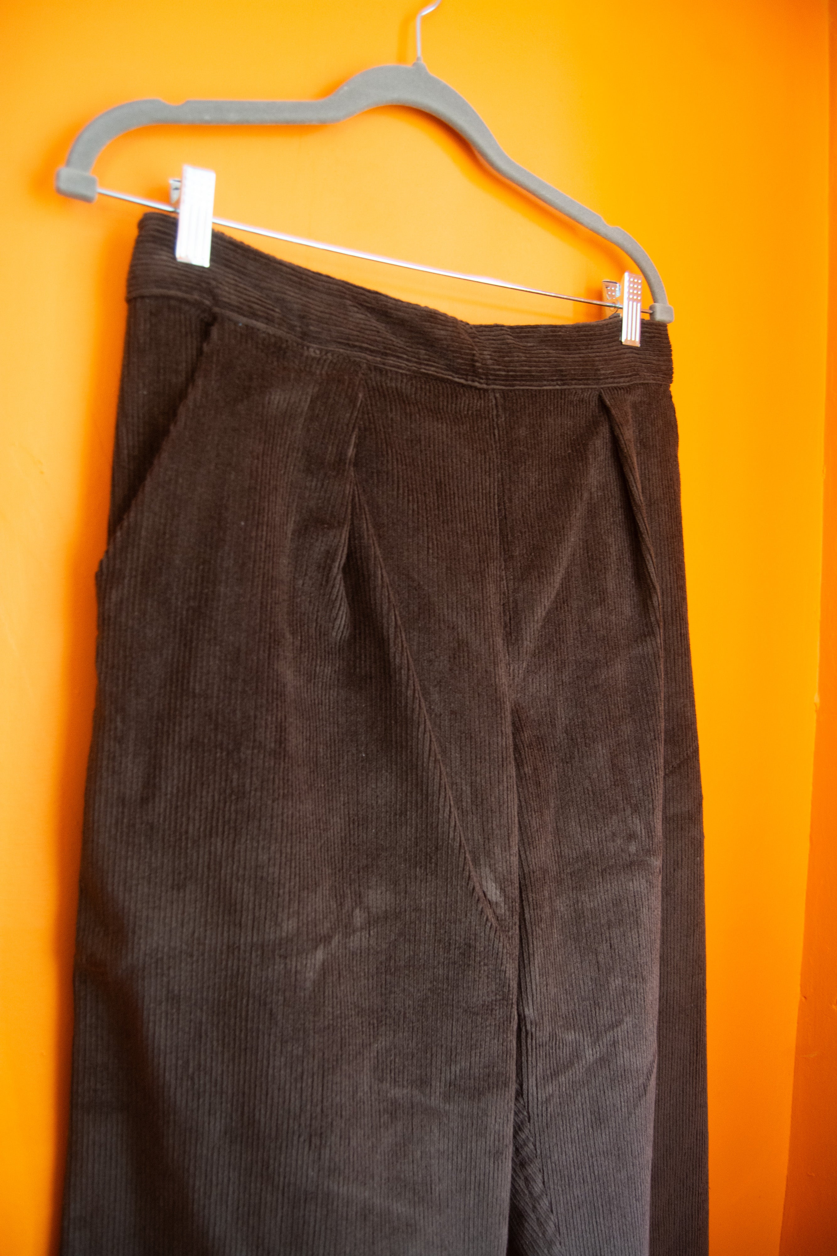The Everyday Trousers - Brown corduroy - M - House of Flint