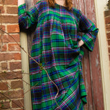 The Everything Dress in Green Tartan - House of Flint